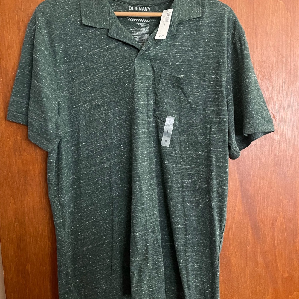 Old Navy Men's Green Polo Shirt